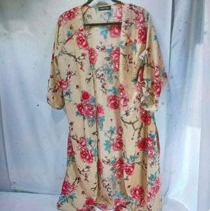 Style Rack kimono cover up jacket cardigans medium